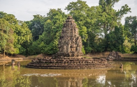 Neak Pean, une île angkorienne