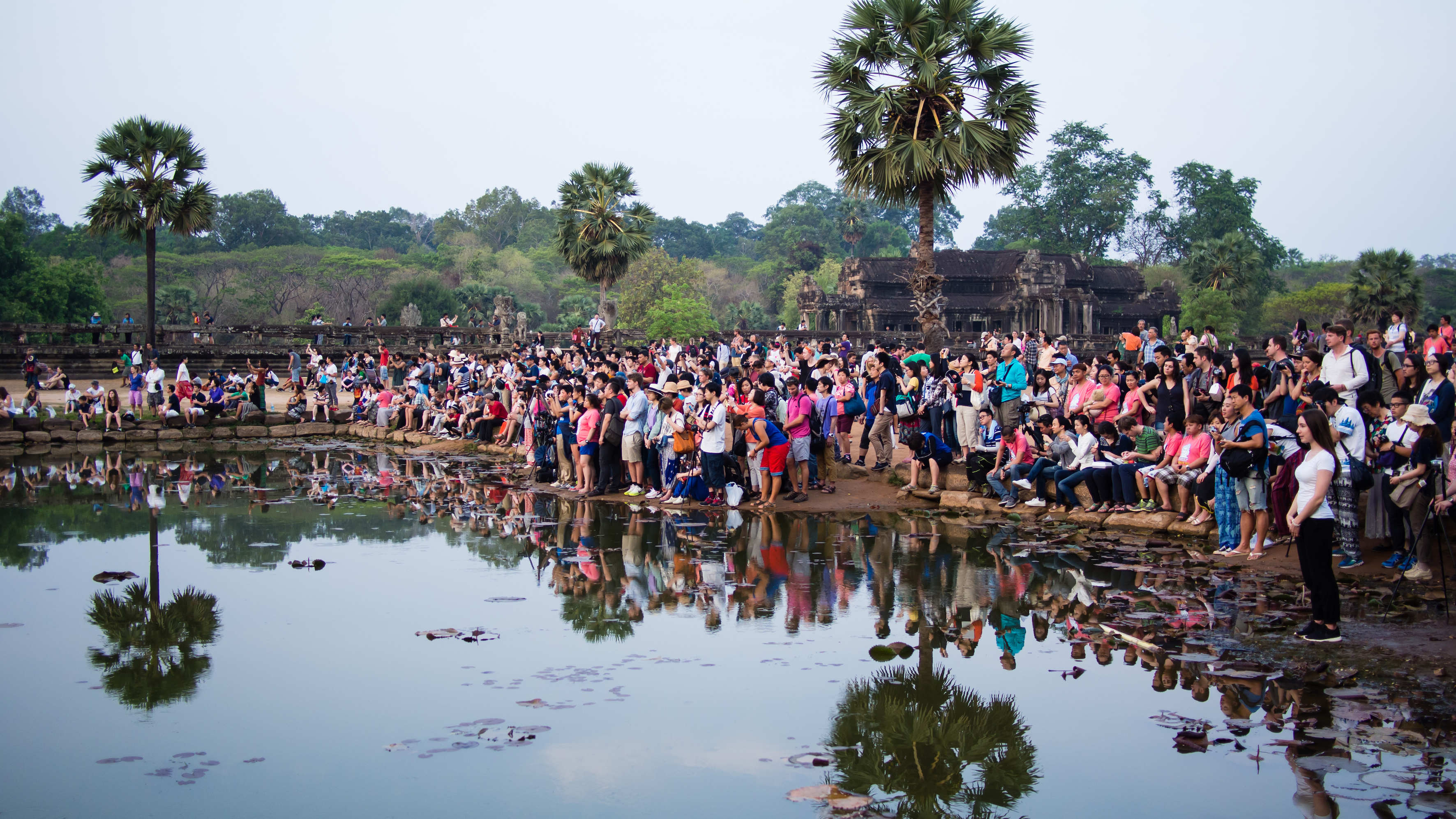 Comment éviter la masse touristique dans les temples d'Angkor