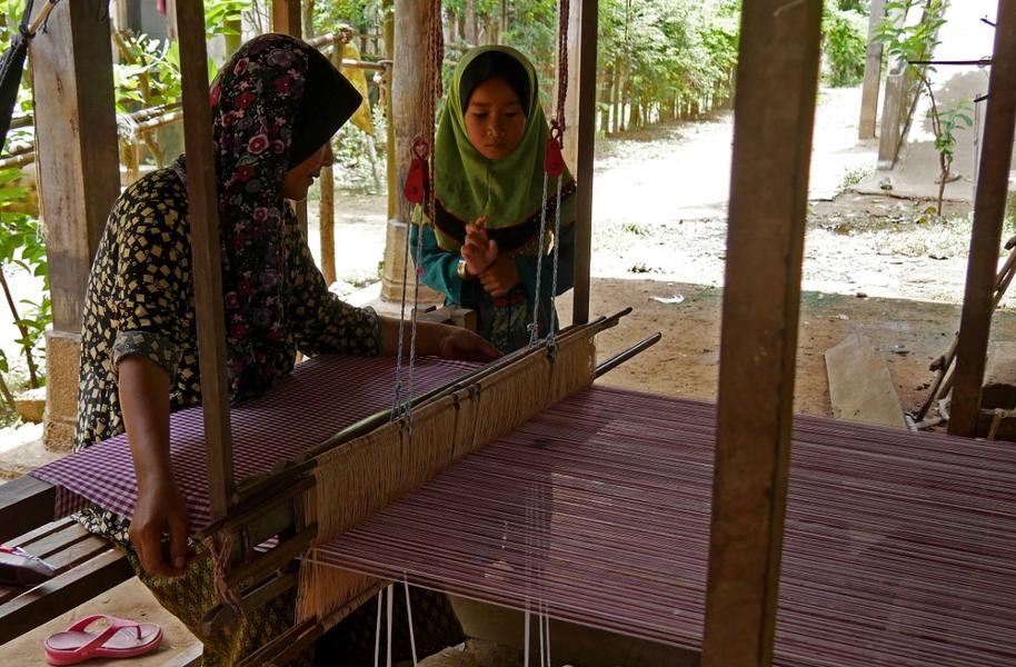 Le krama cambodgien