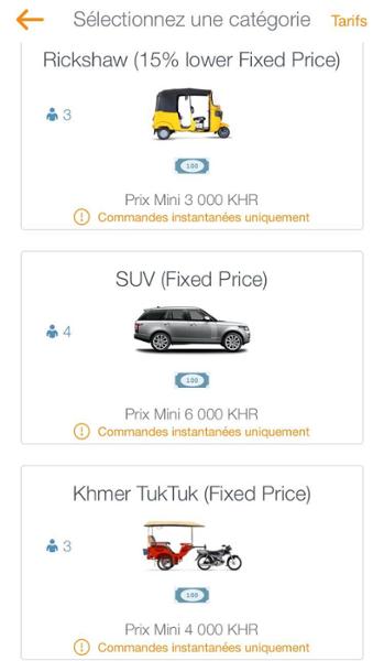 Tout sur les applications de tuk tuk au Cambodge !