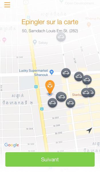 Tout sur les applications de tuk tuk au Cambodge !