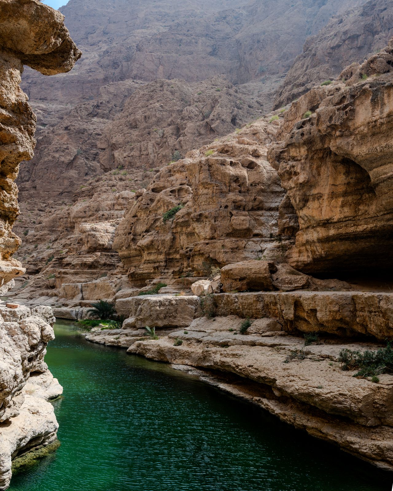 Wadis and oases