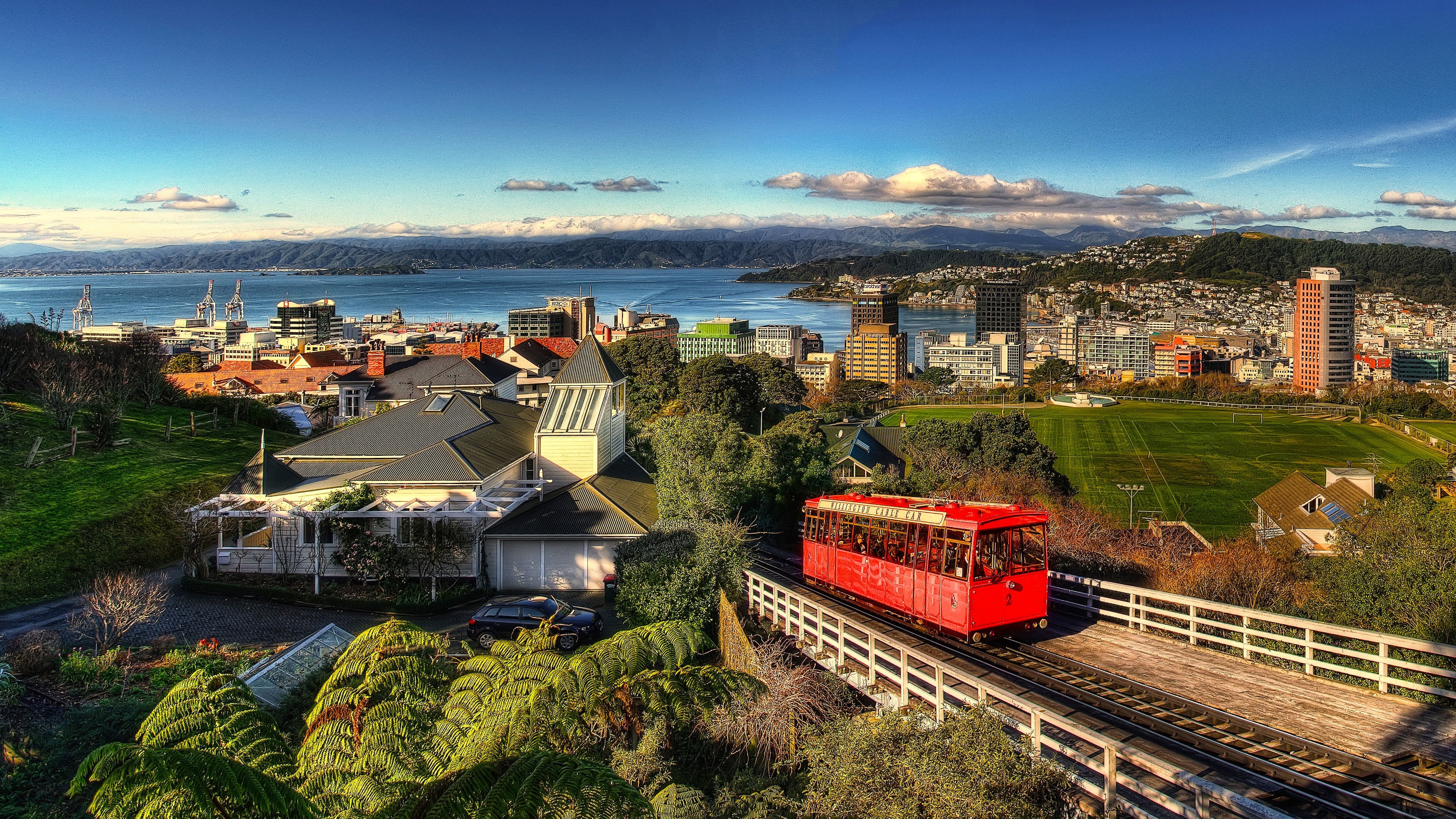 Paysage de la région Wellington et Wairarapa en Nouvelle-Zélande