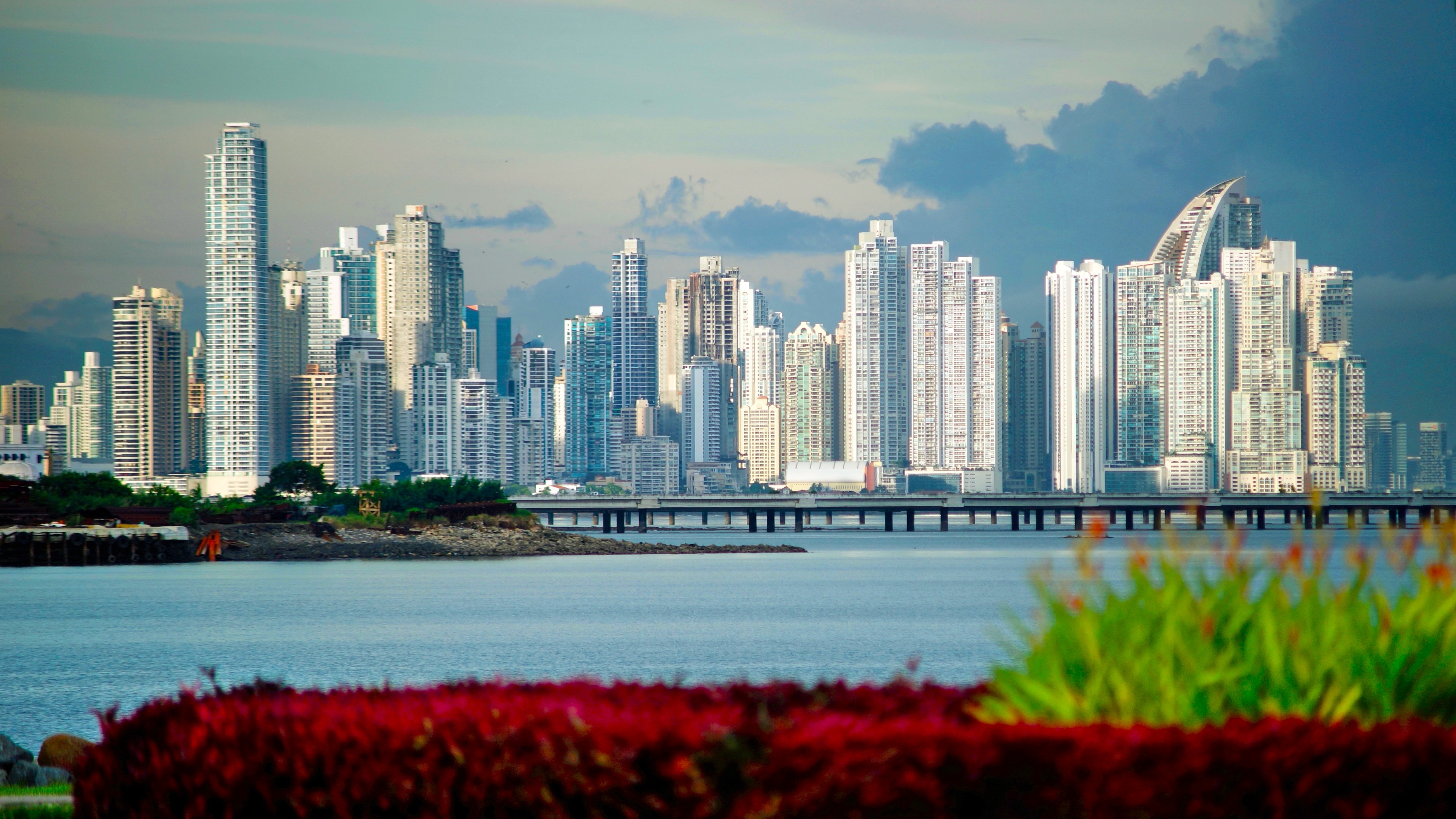 Paysage de la région Panama City et Canal en Panama
