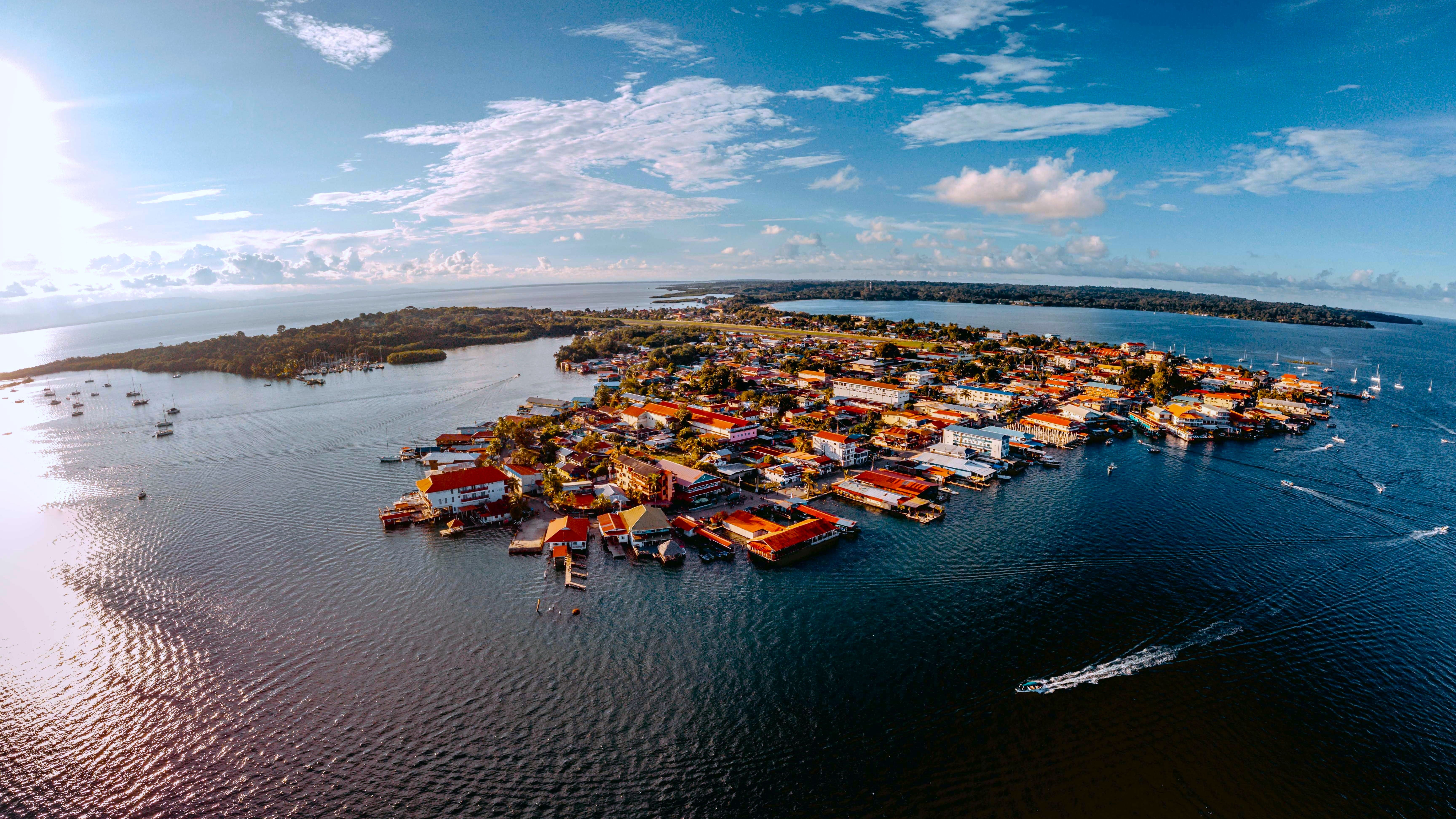 Paysage de la région Bocas del Toro en Panama