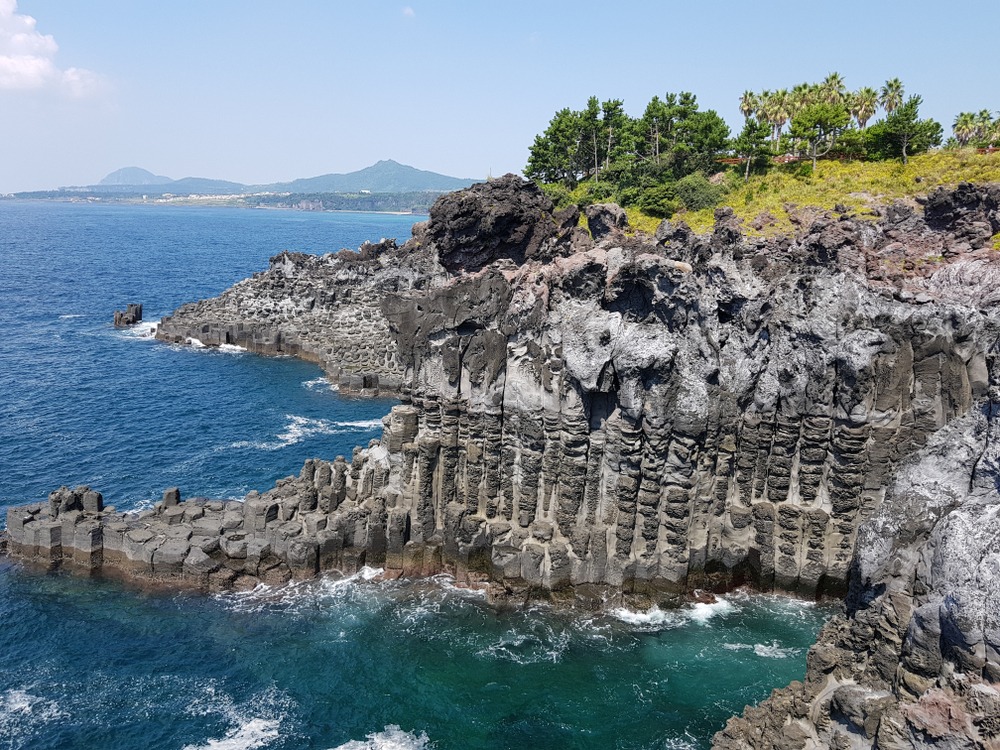 La falaise de Jusangjeolli