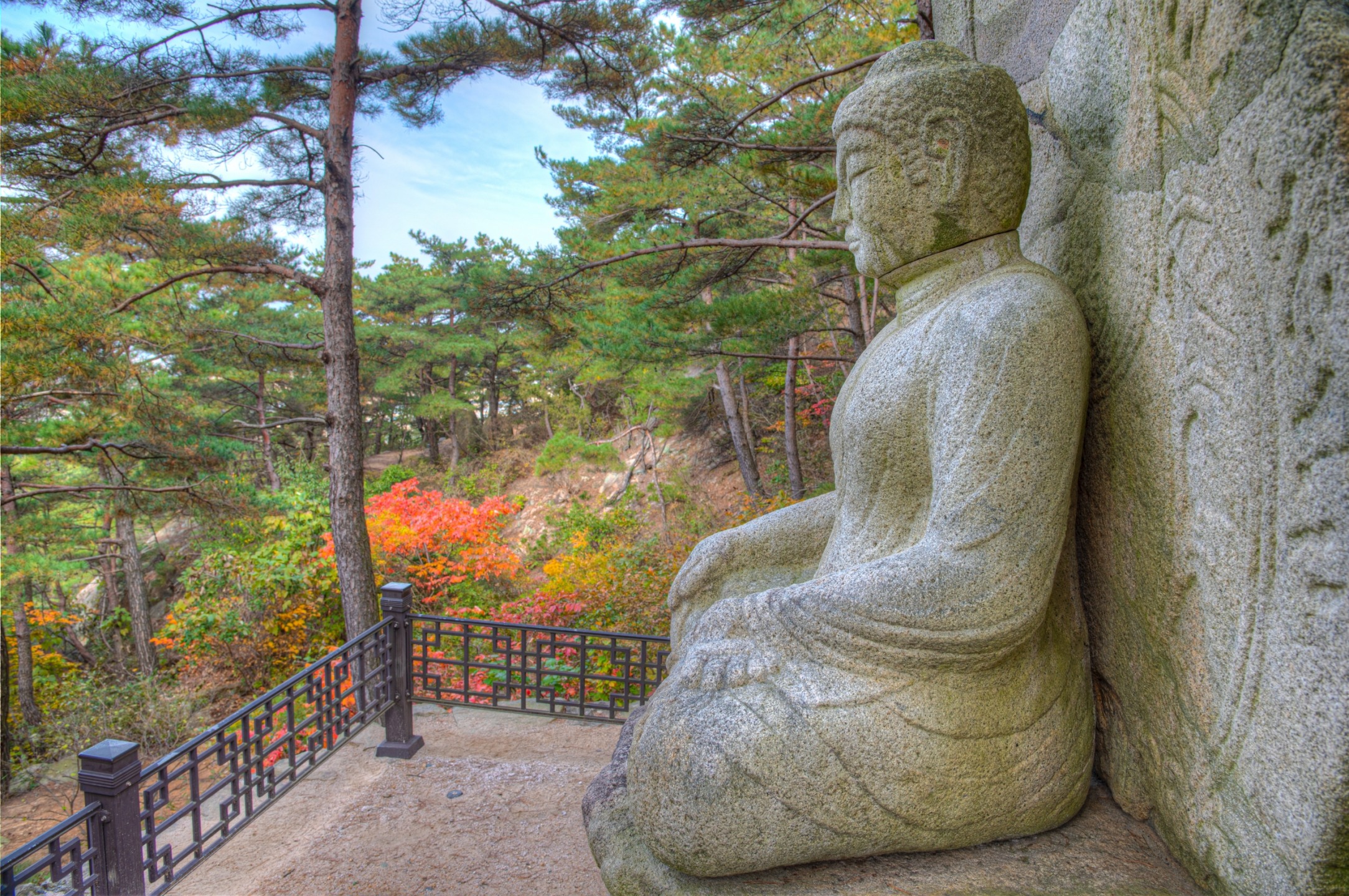 Le mont Namsan (Gyeongju)