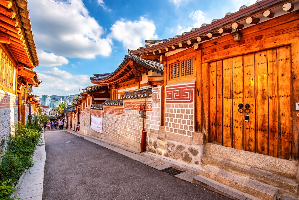 Le village hanok de Buckchon