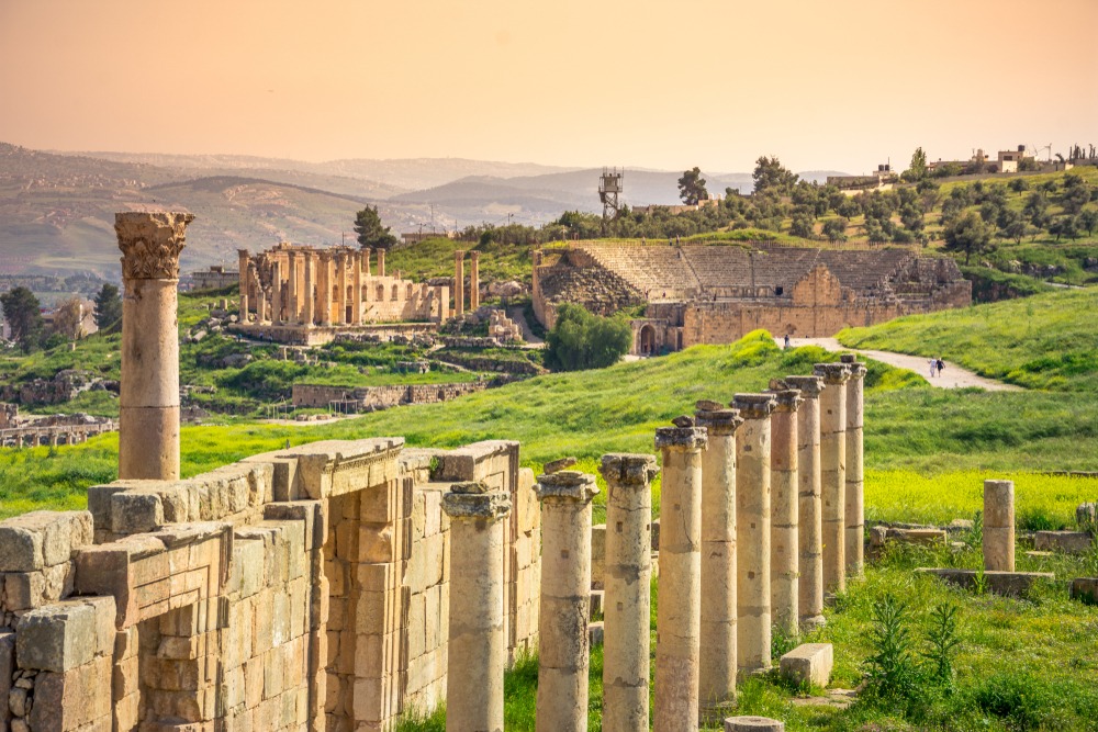 Voyage à travers les cités romaines de Jordanie