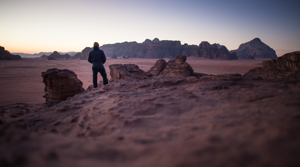 Marche à pied en Jordanie