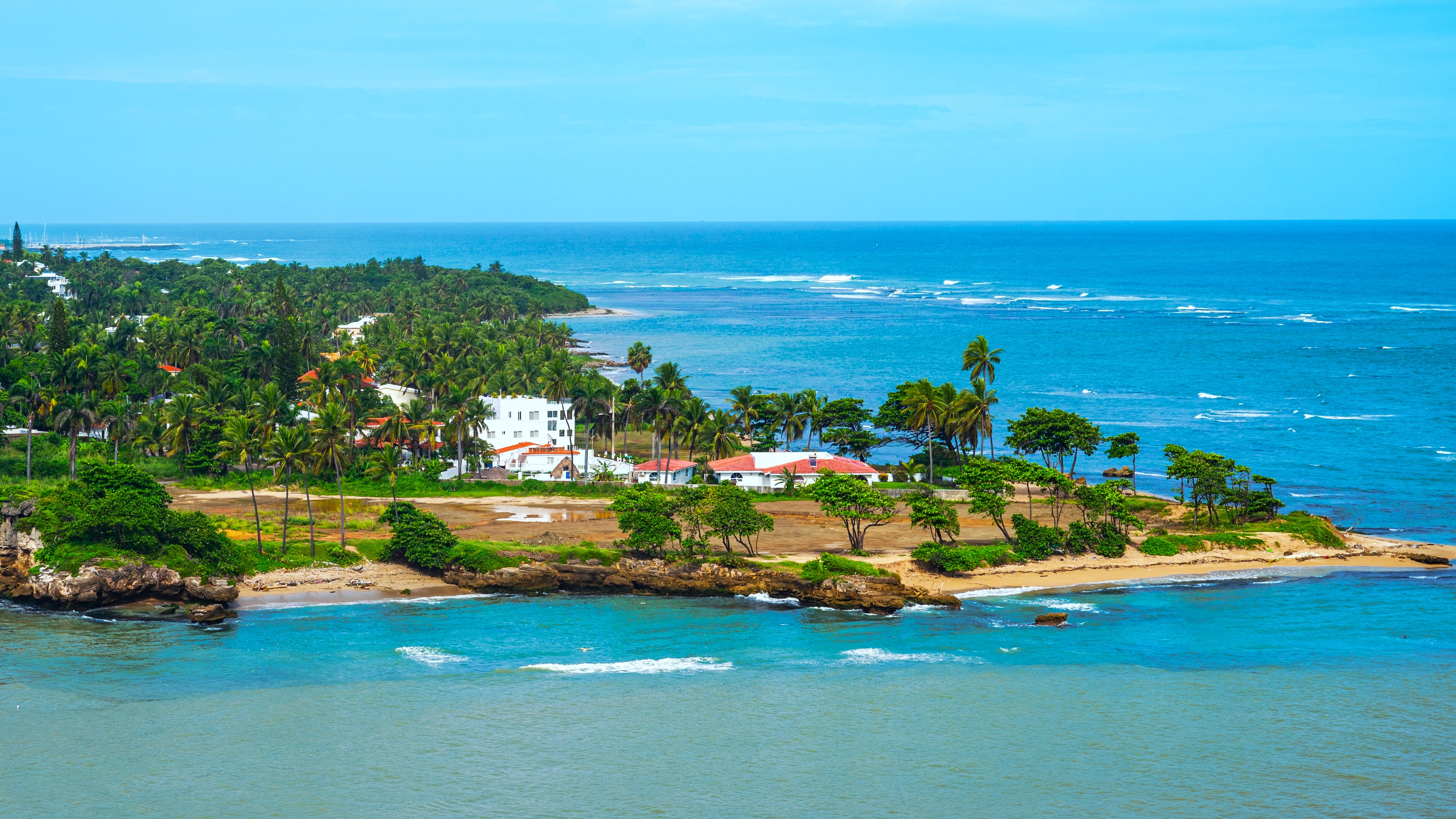 Landscape of the North Coast and Puerto Plata region in Dominican Republic