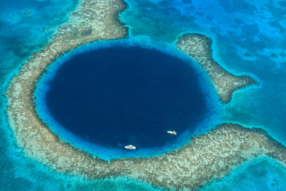 Atolls and Blue Hole