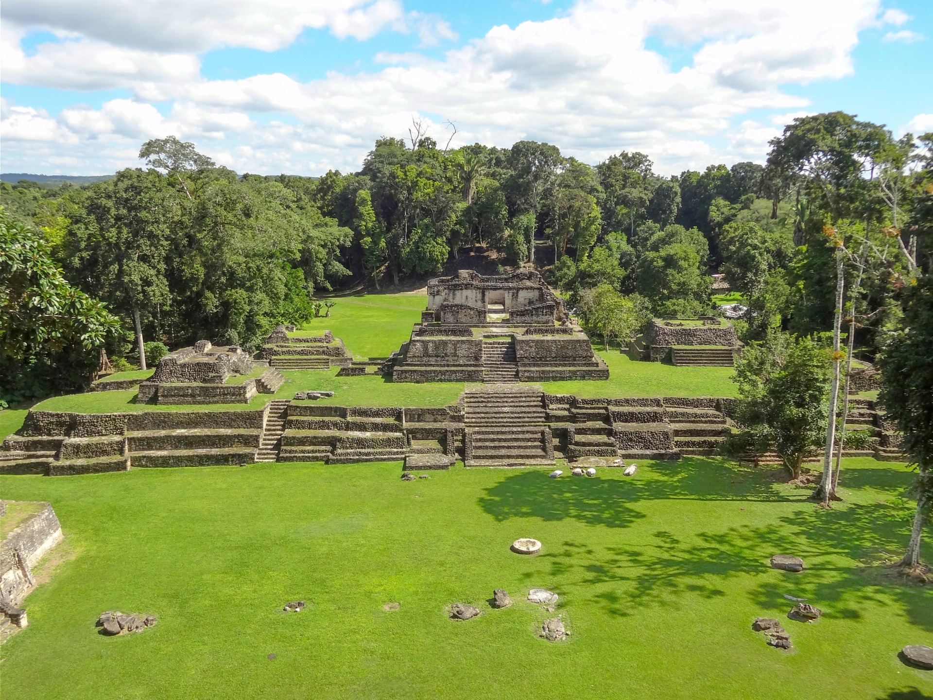 Ruines maya de Caracol