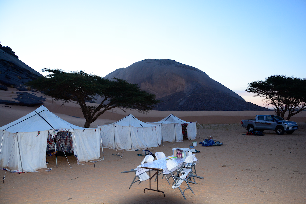 Camp Itinérant Détours Mauritanie