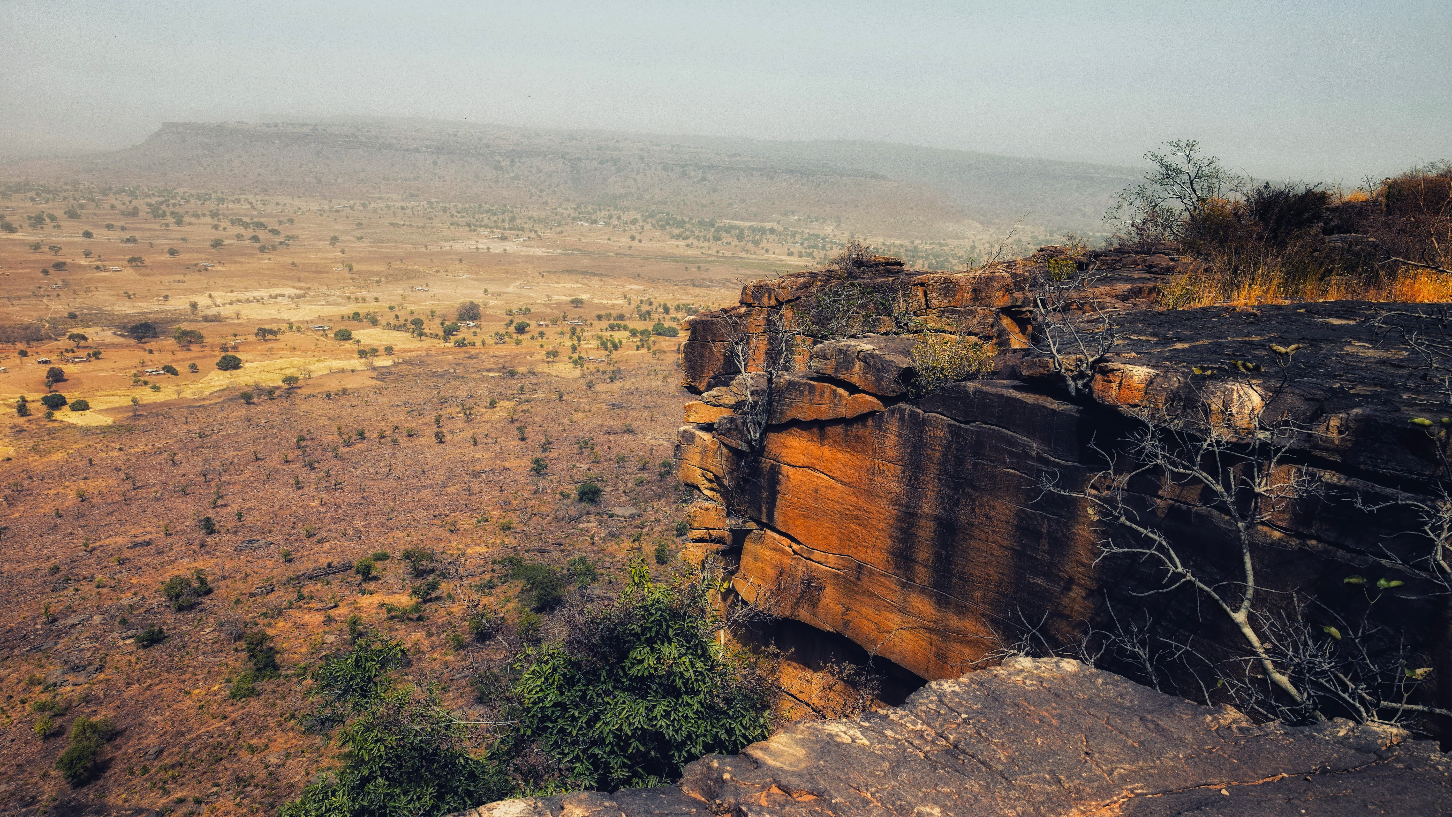 Paysage de la région Région des Savanes en Togo