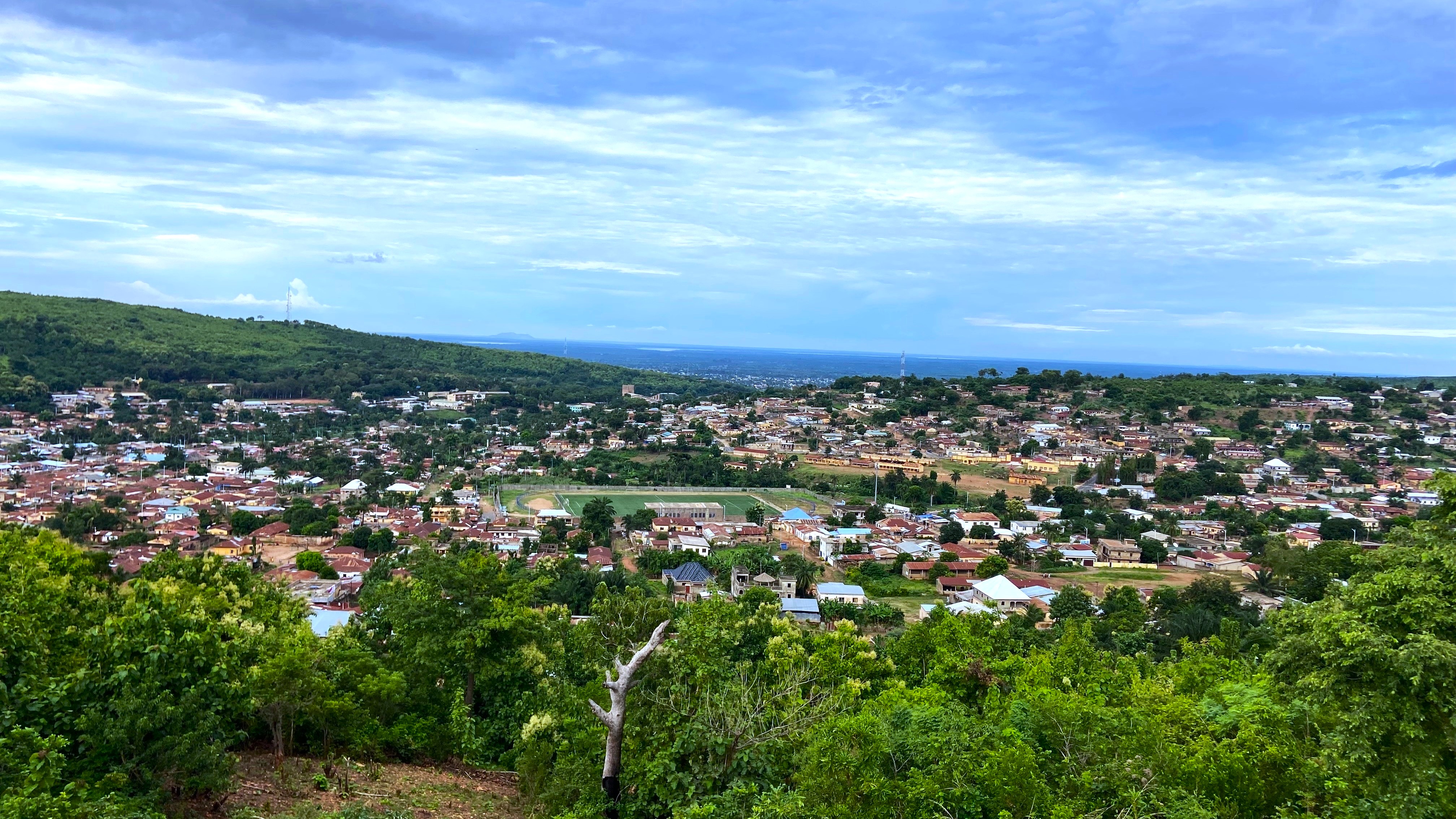 Paysage de la région Région Centrale en Togo