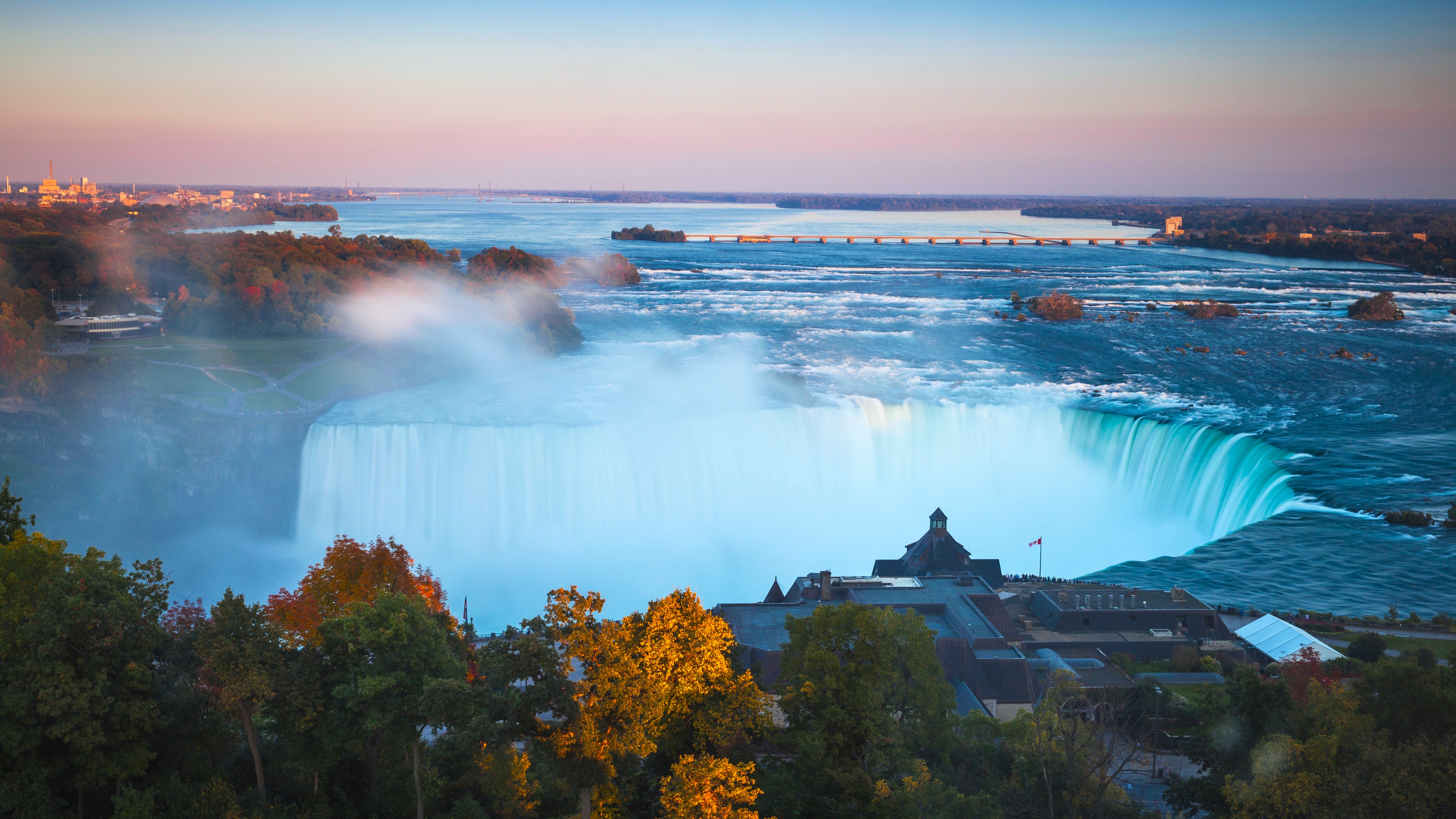 Paysage de la région Ontario en Canada