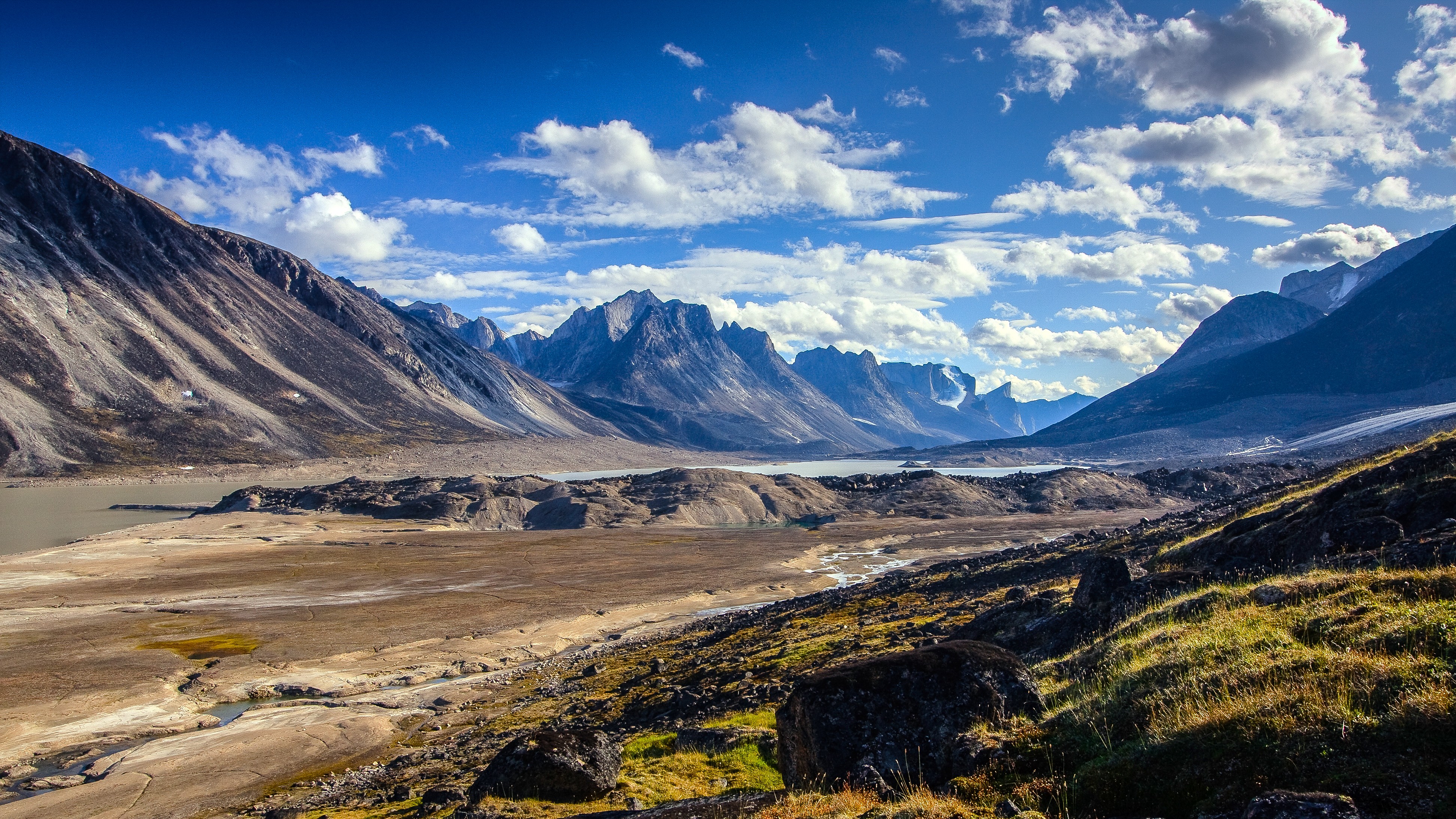 Paysage de la région Grand Nord en Canada
