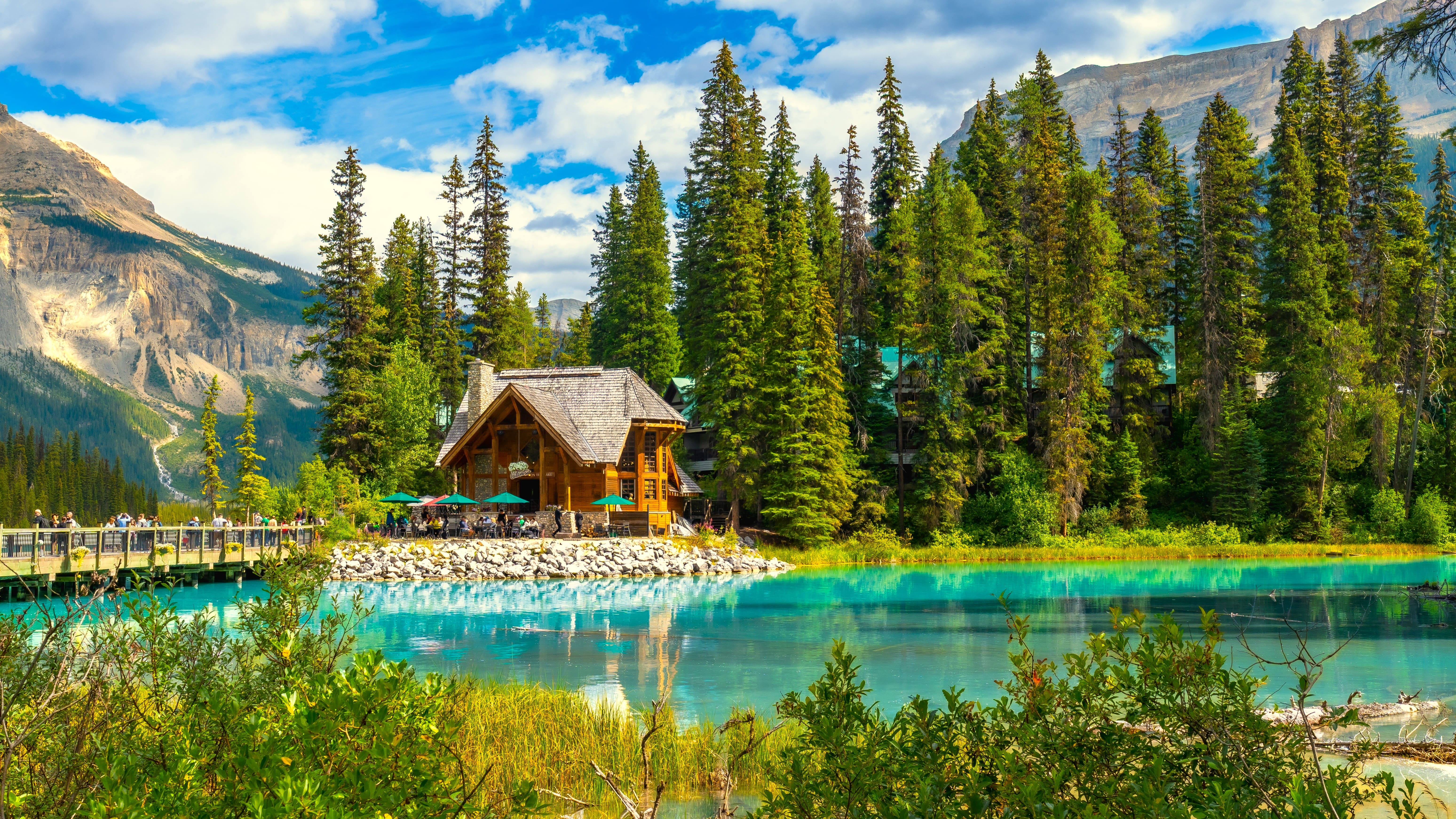 Paysage de la région Colombie-Britannique en Canada