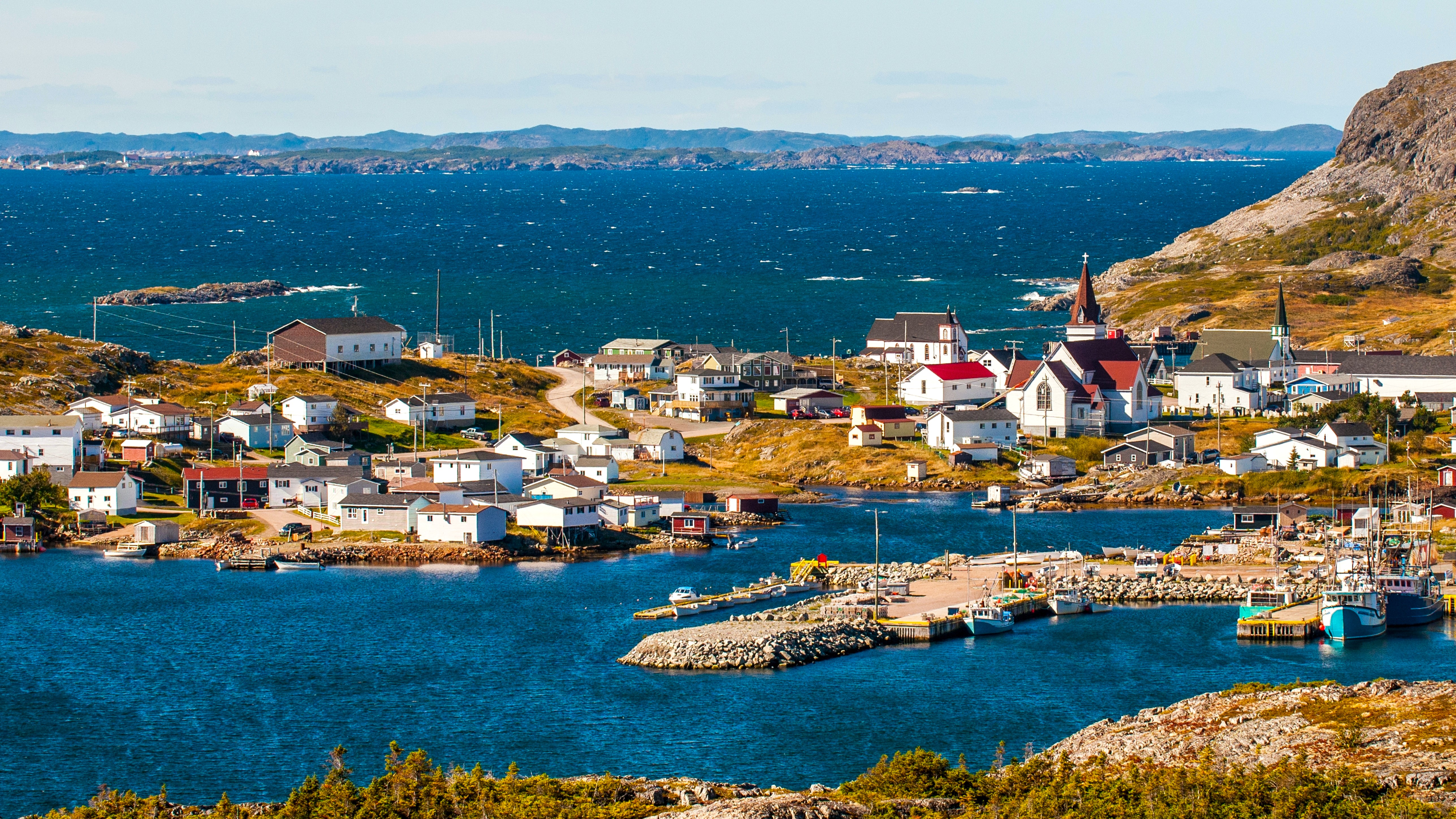 Paysage de la région Provinces maritimes en Canada