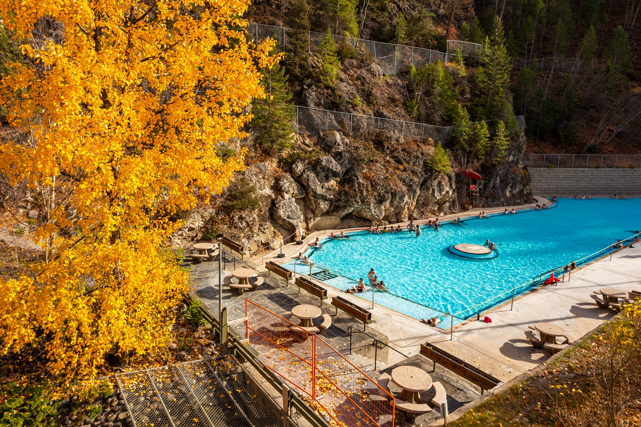 Radium Hot Springs