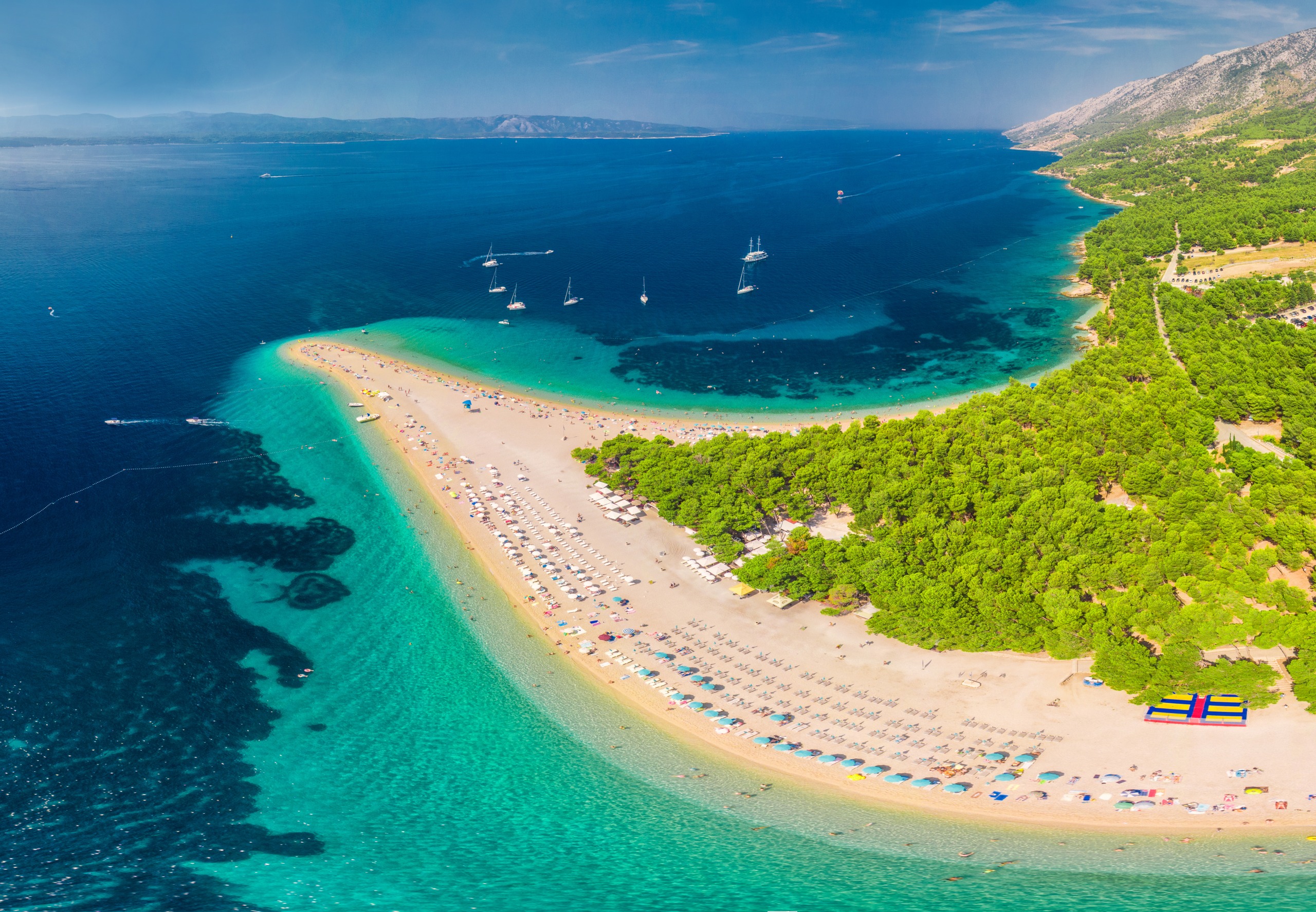 Plage de Zlatni Rat à Bol