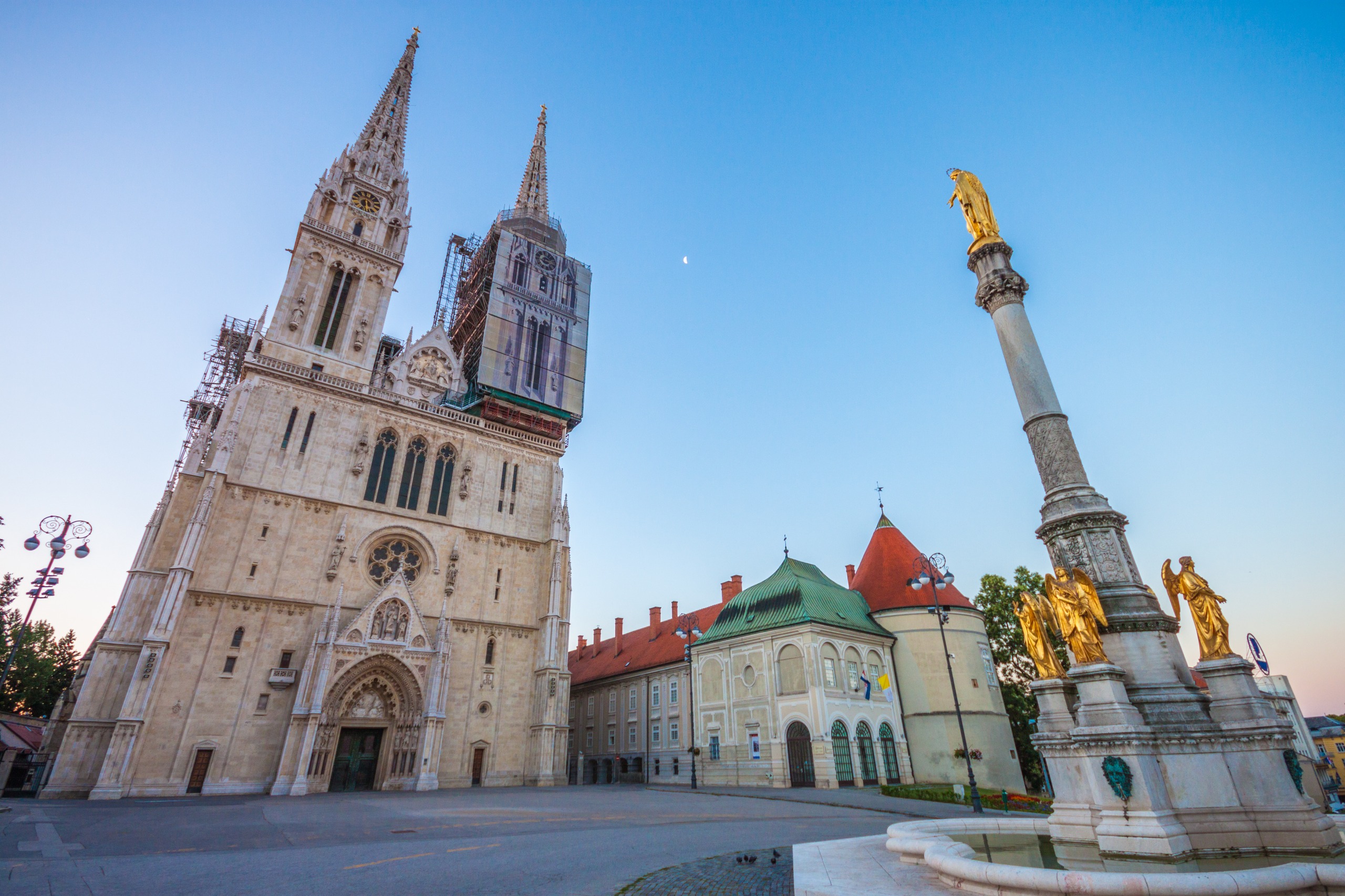 La cathédrale de Zagreb