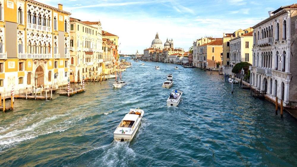 Landscape of the Venice and Veneto region in Italy