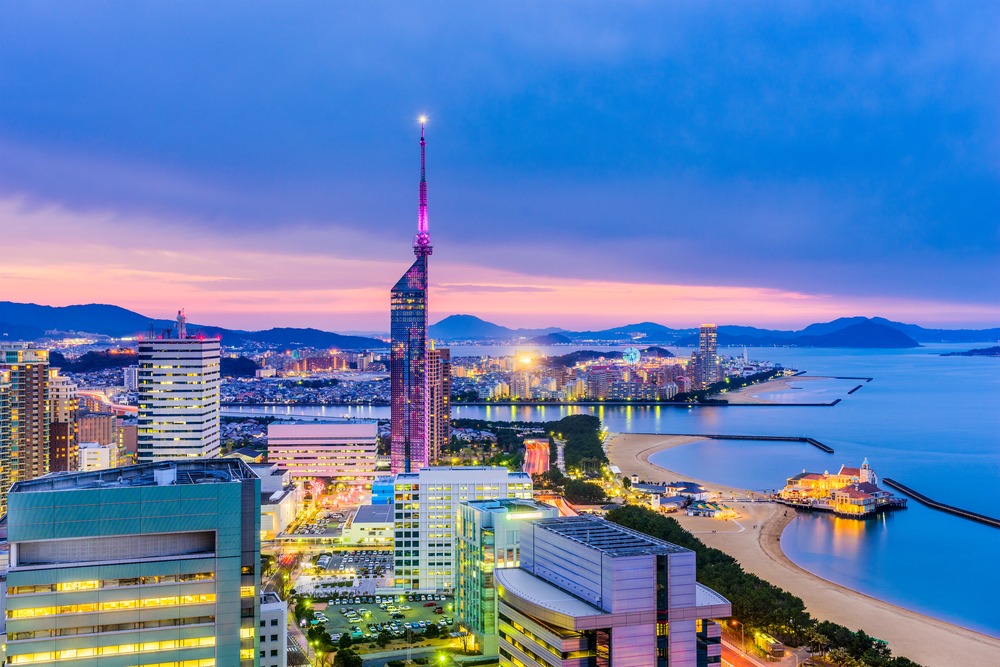 Fukuoka, sur l'île de Kyushu