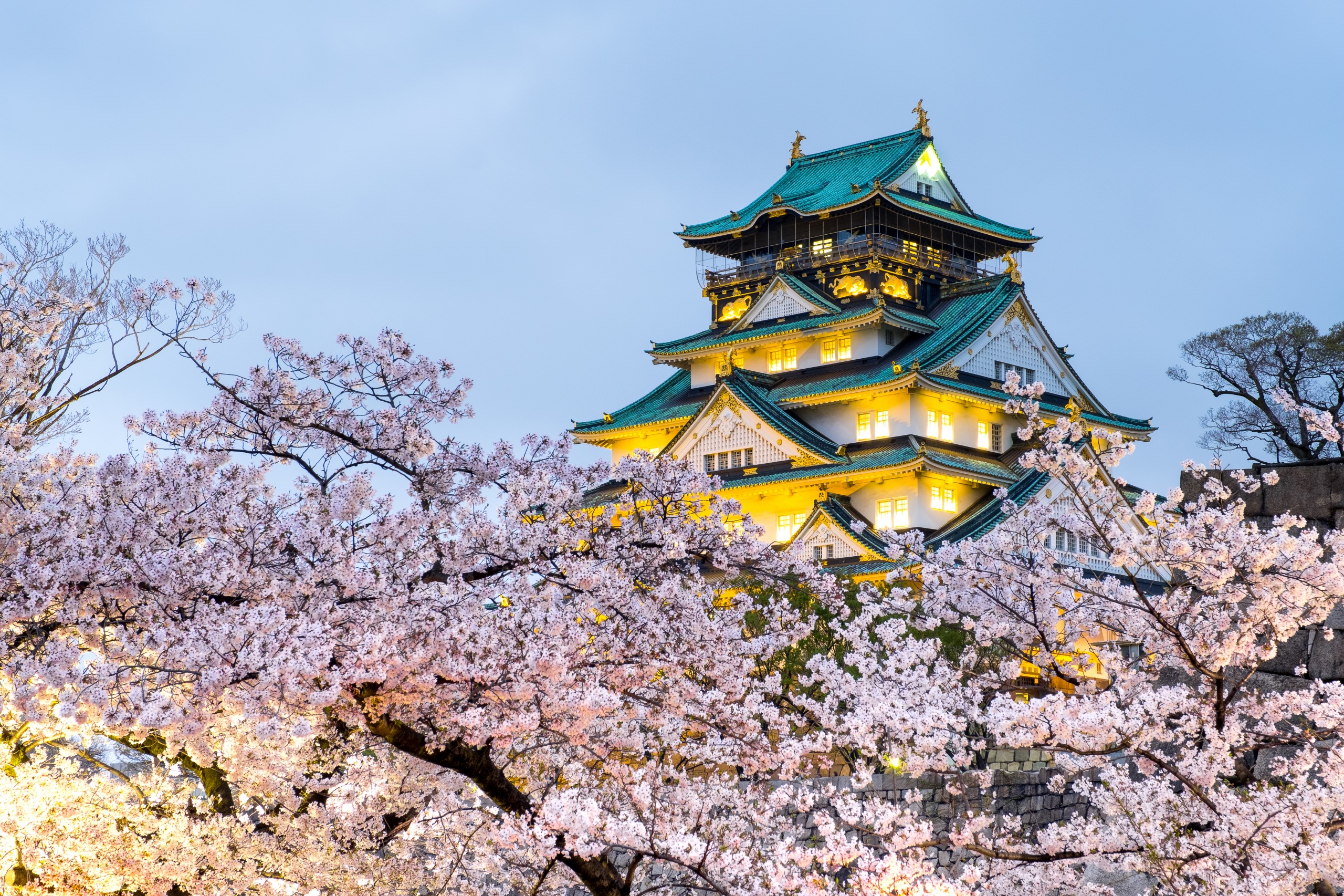 Le Château d'Or d'Osaka