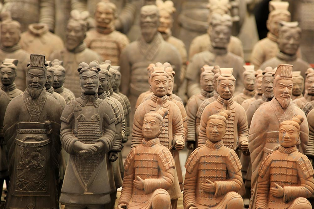 Focus sur l'armée en terre cuite de Xi'an