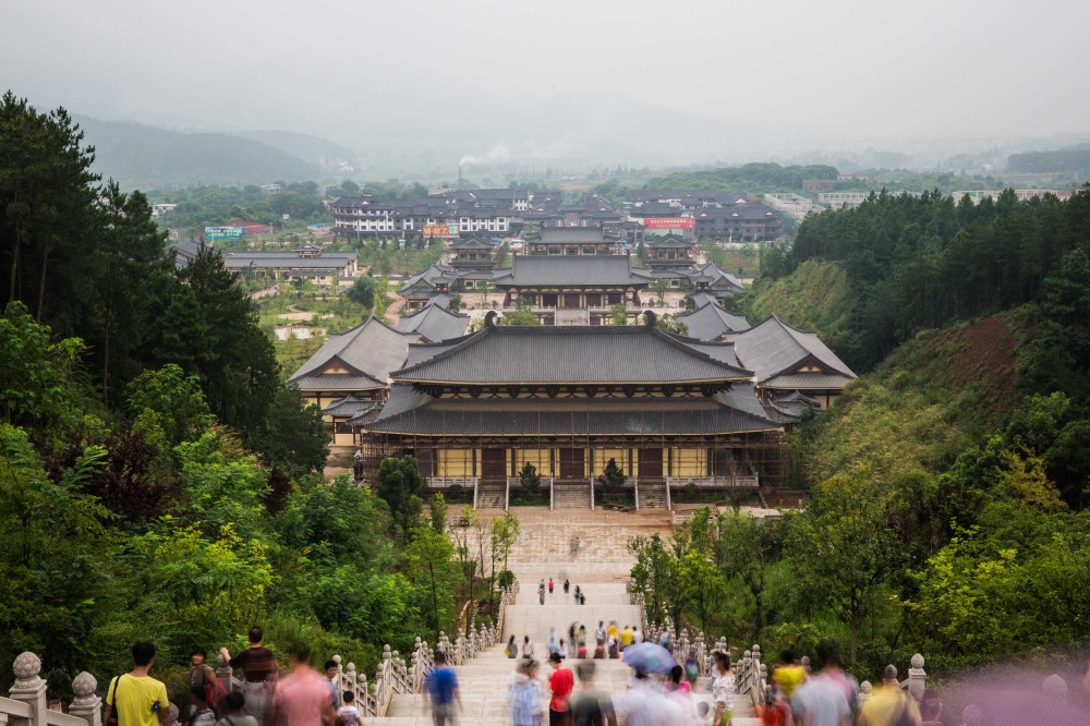Temple Donglin de Anshun