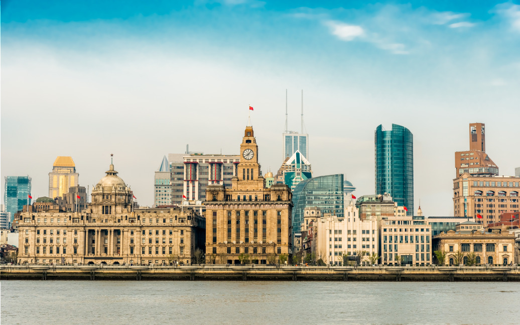 Le Bund de Shanghai