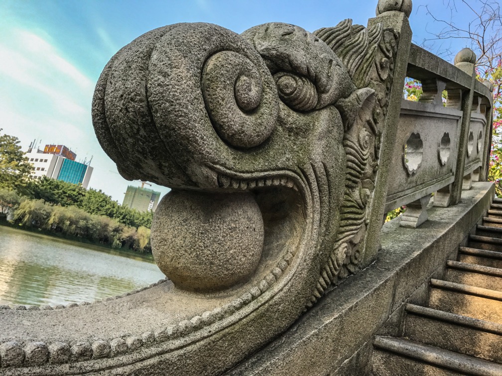 Le pont de fer Zhongshan