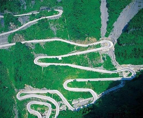 Route Mont Tianmen Route Mont Tianmen