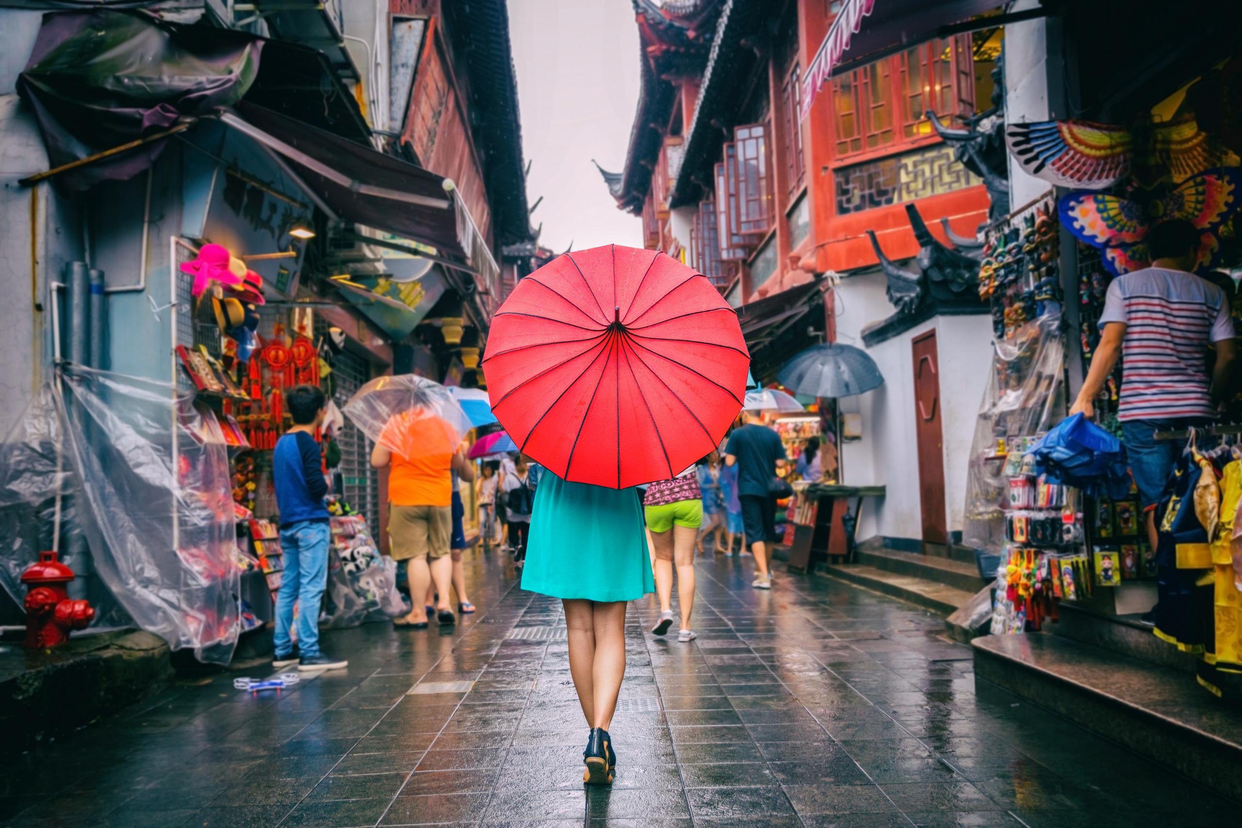 Cosa fare quando piove a Shanghai?