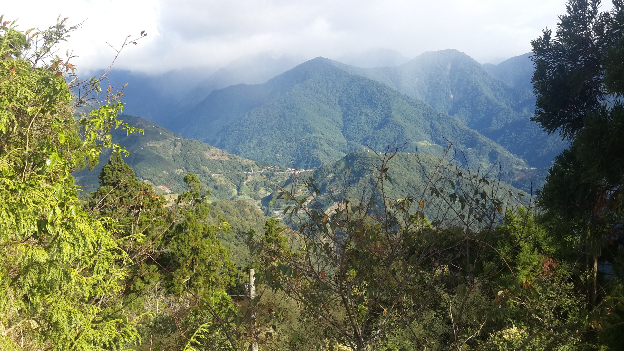 La chaîne de montagnes Daxue