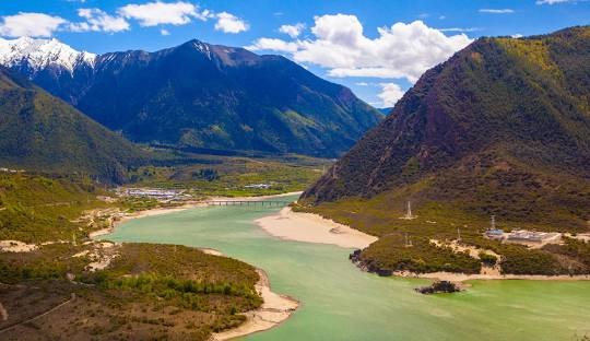 Le fleuve de Brahmapoutre