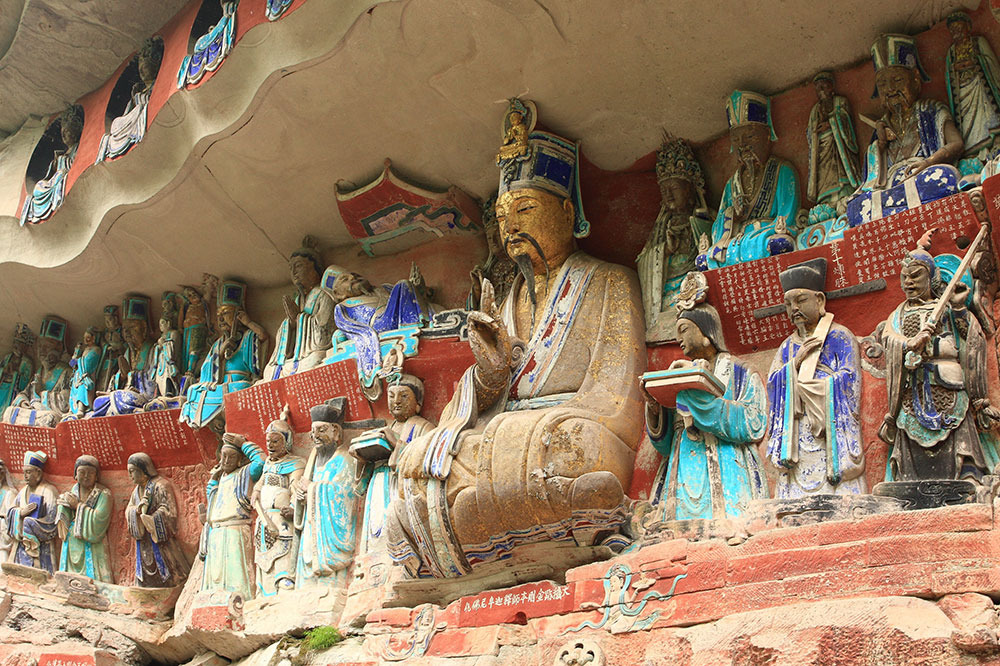 Grottes et sculptures rupestres de Dazu