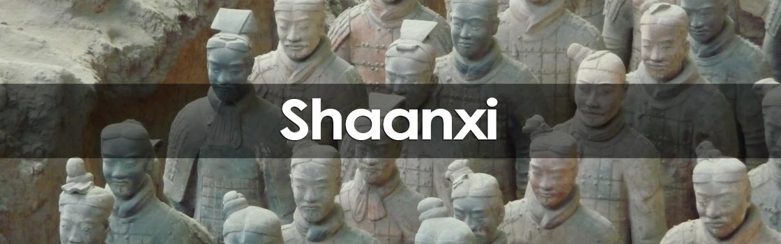 carte du Shaanxi