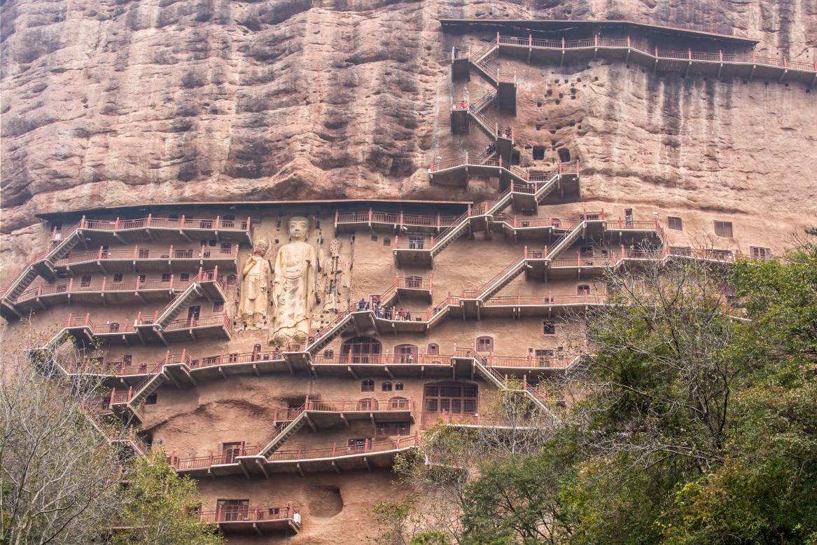 Grottes di Maiji (Maijishan Shiku)