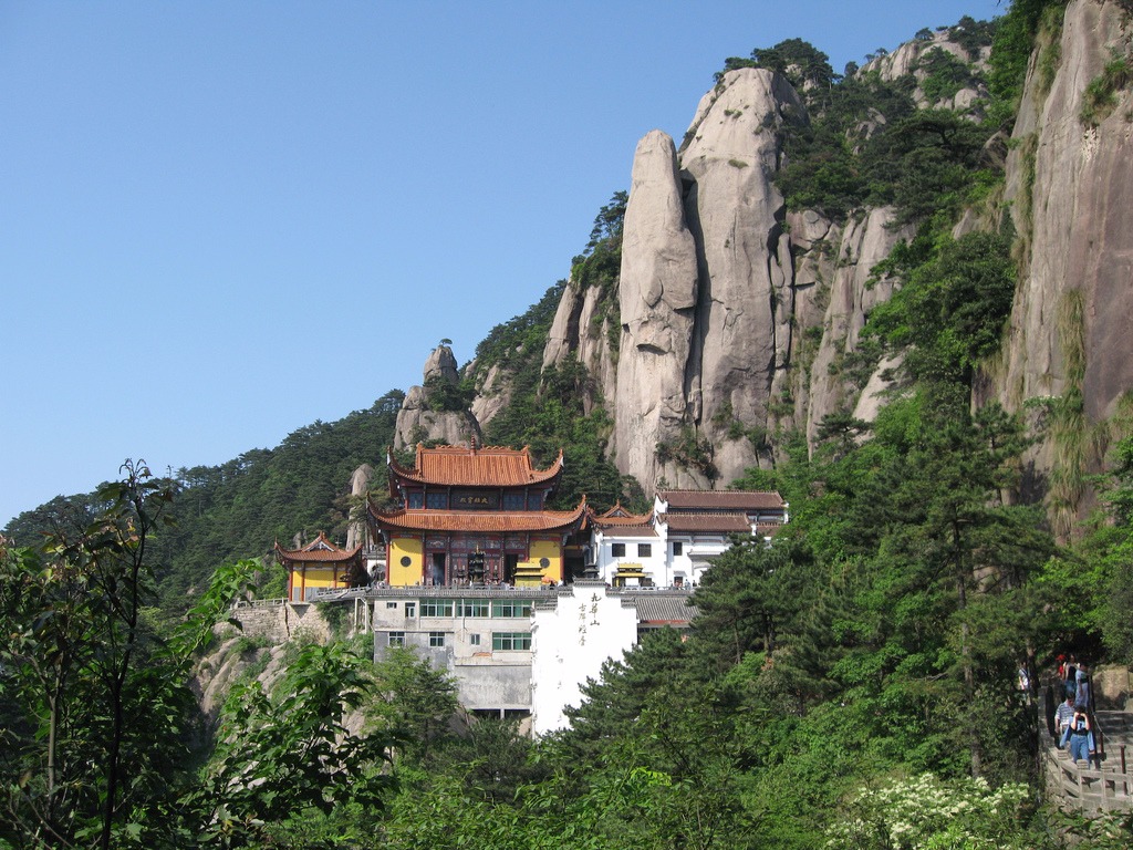 Monts Jiuhua (Jiuhuashan)