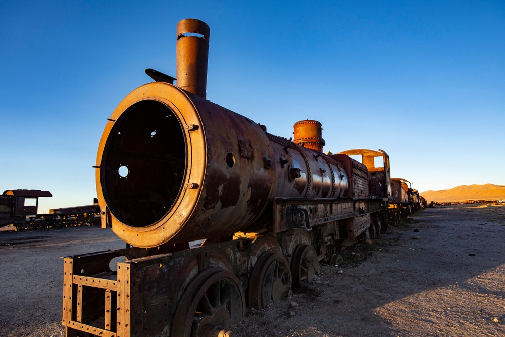 Cimetière des trains, Uyuni