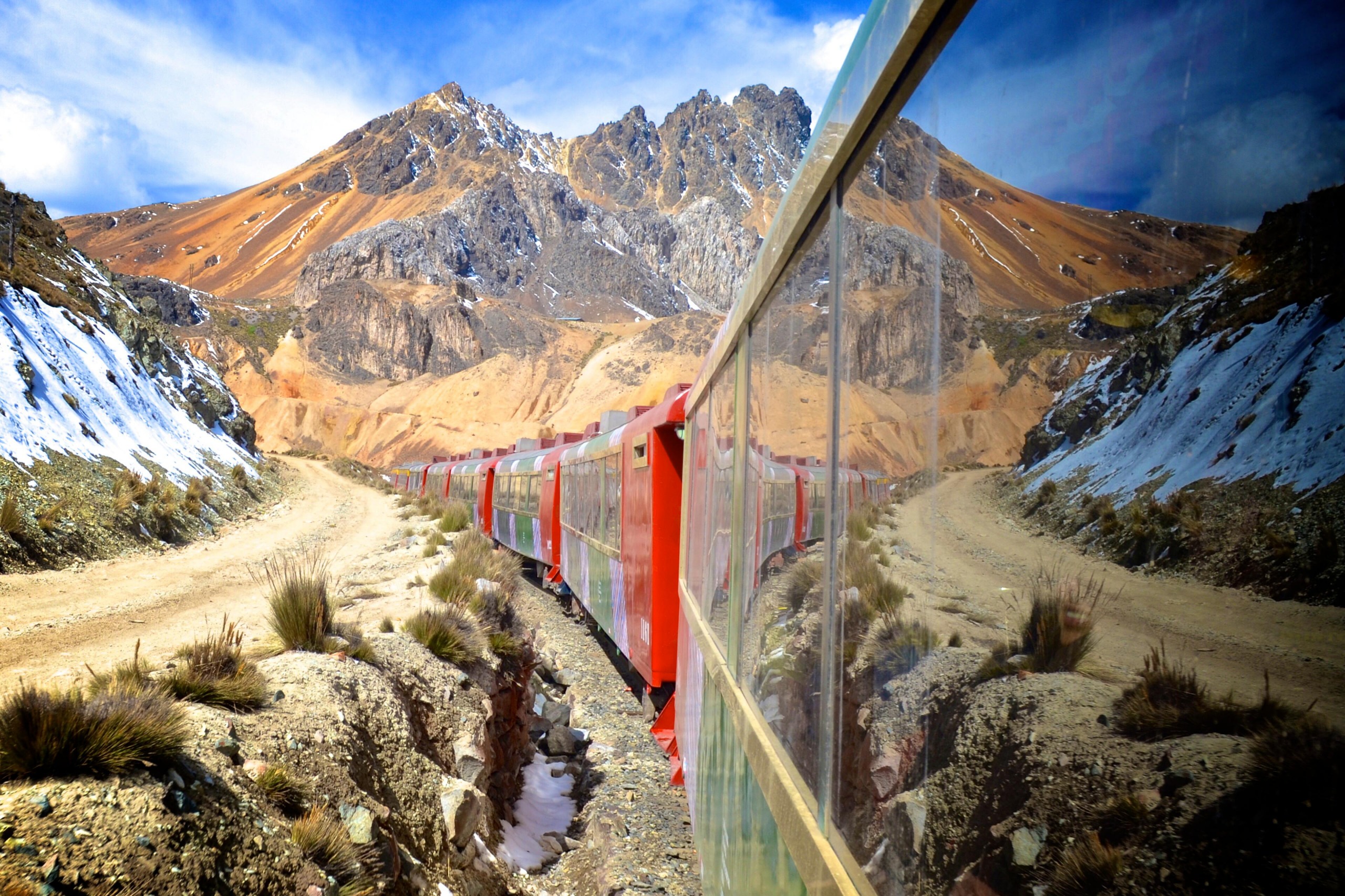 Le train entre Lima et Huancayo