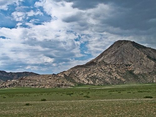 La montagne Zorgol Khairkhan