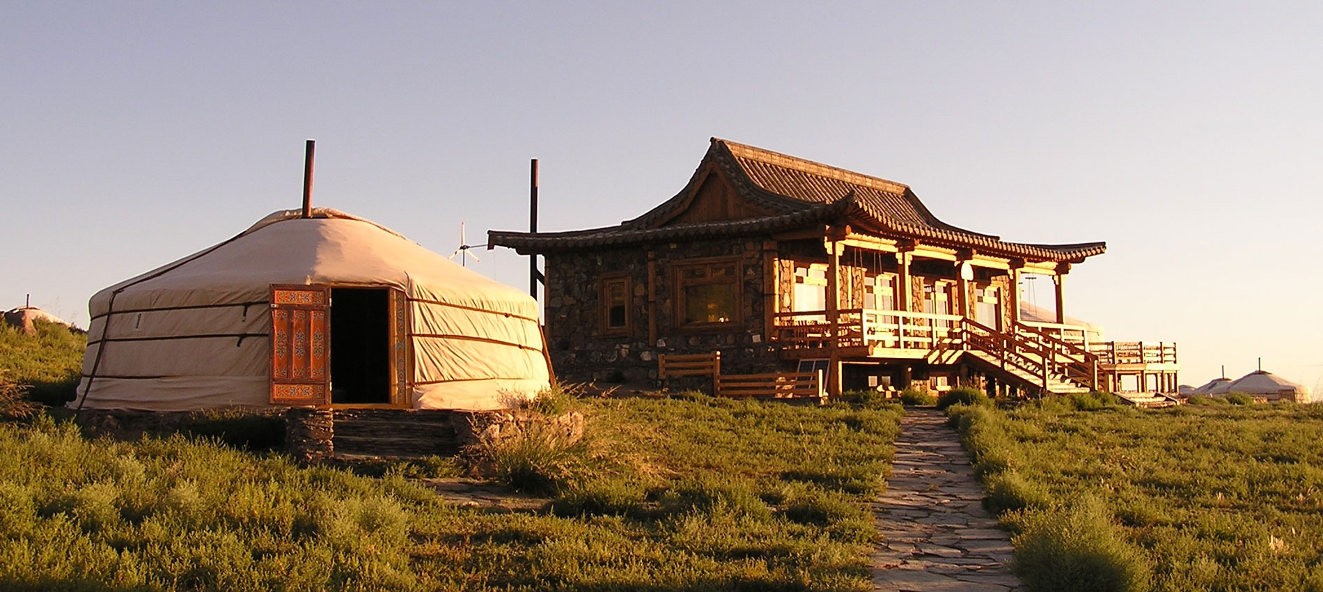 Le camp "Three camels lodge"