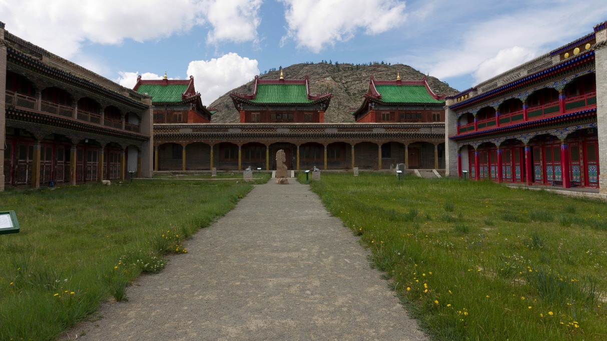 Le monastère de Zayan Gegeen
