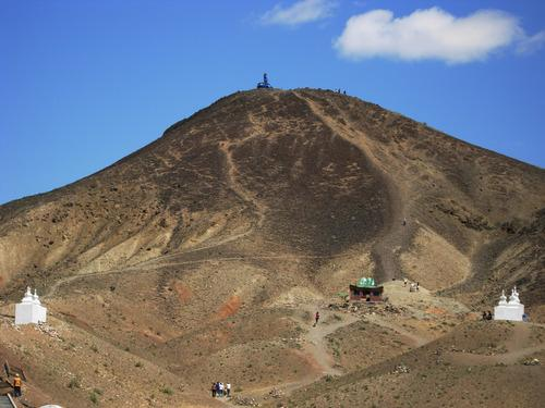 La montagne noire Bayanzurkh