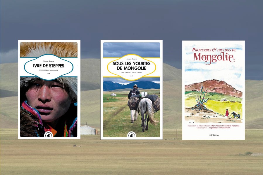 [Cagnotte Solidaire] À gagner, les livres de Marc Alaux pour voyager en Mongolie