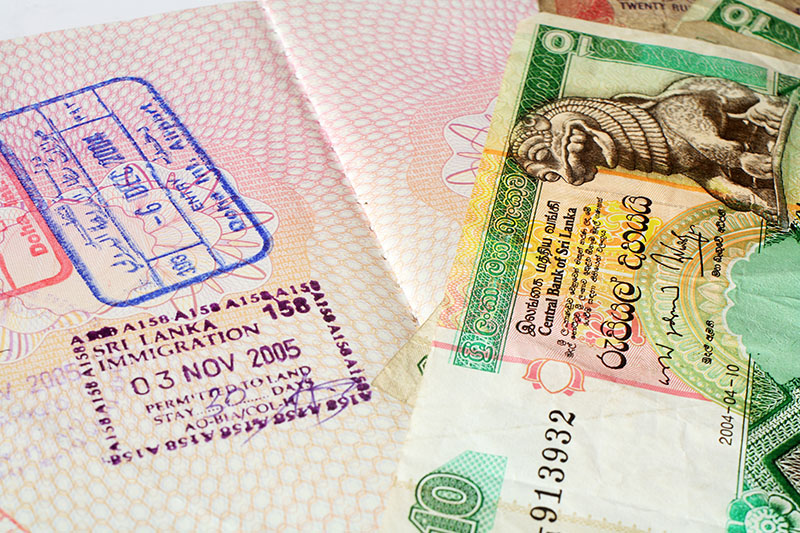 Visa et formalités d'entrée au Sri Lanka